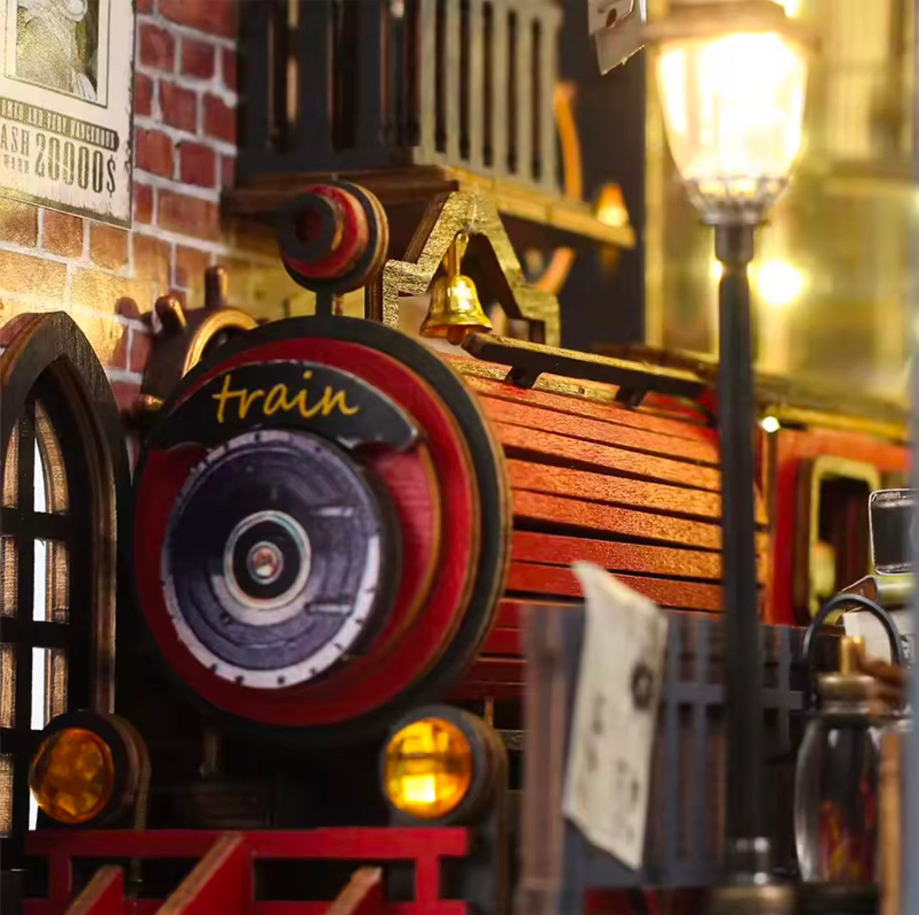 Book Nook - Fantasy Train Platform