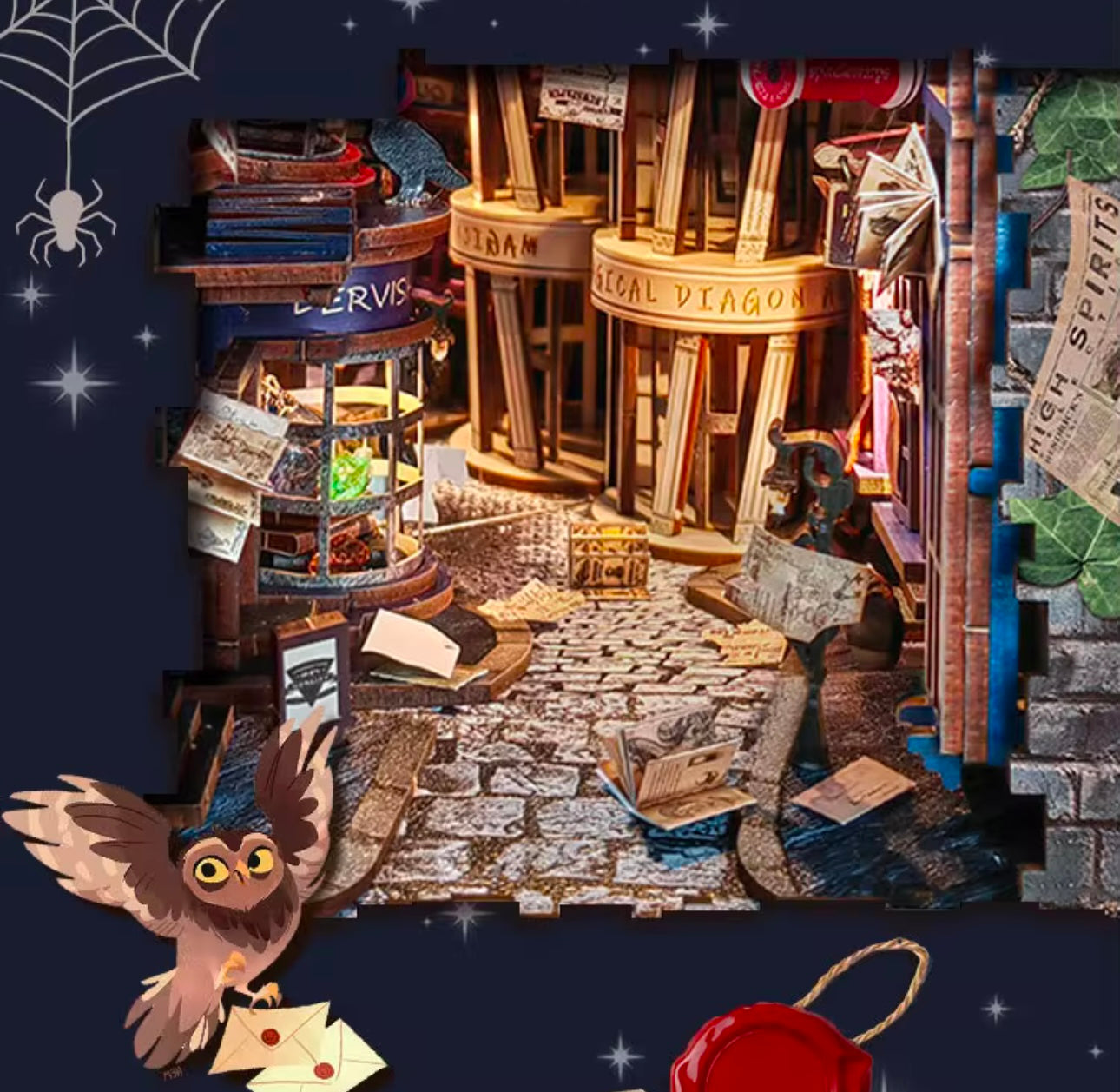 Book Nook - Magic Night Alley