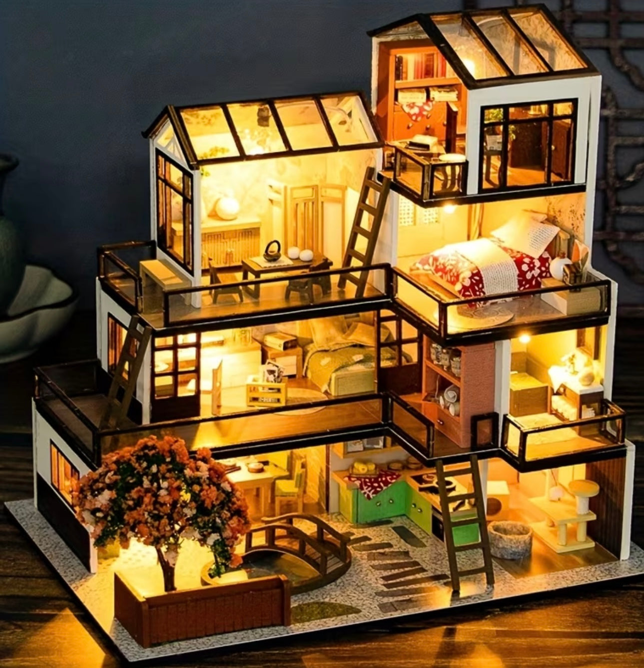 Maison Miniature- La Villa Contemporaine