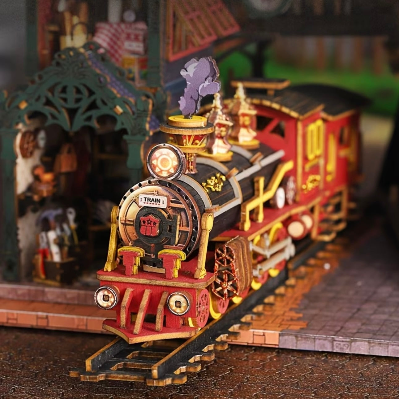 Maison Miniature- La Gare Magique