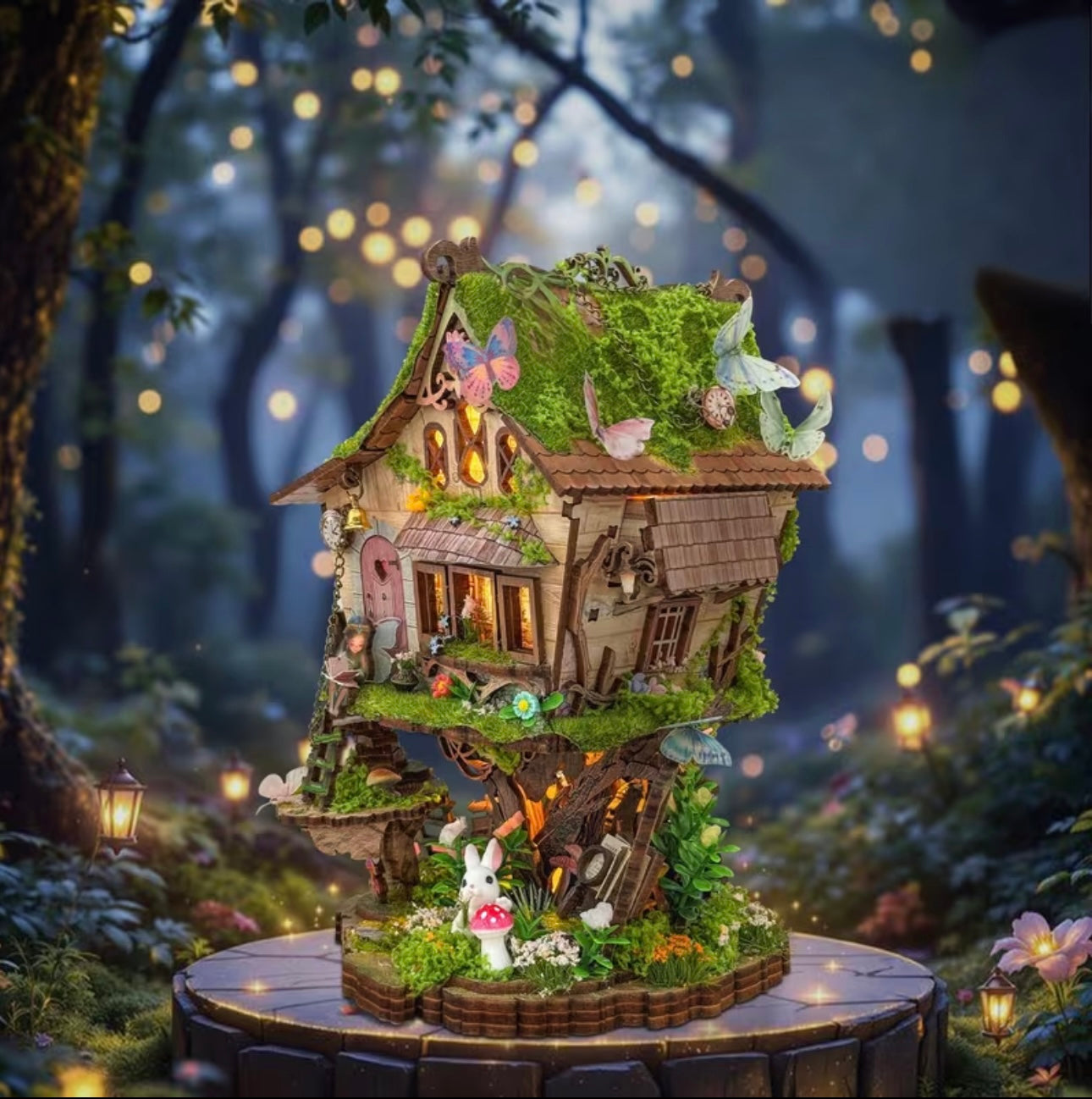 Maison Miniature - L'habitat des fées