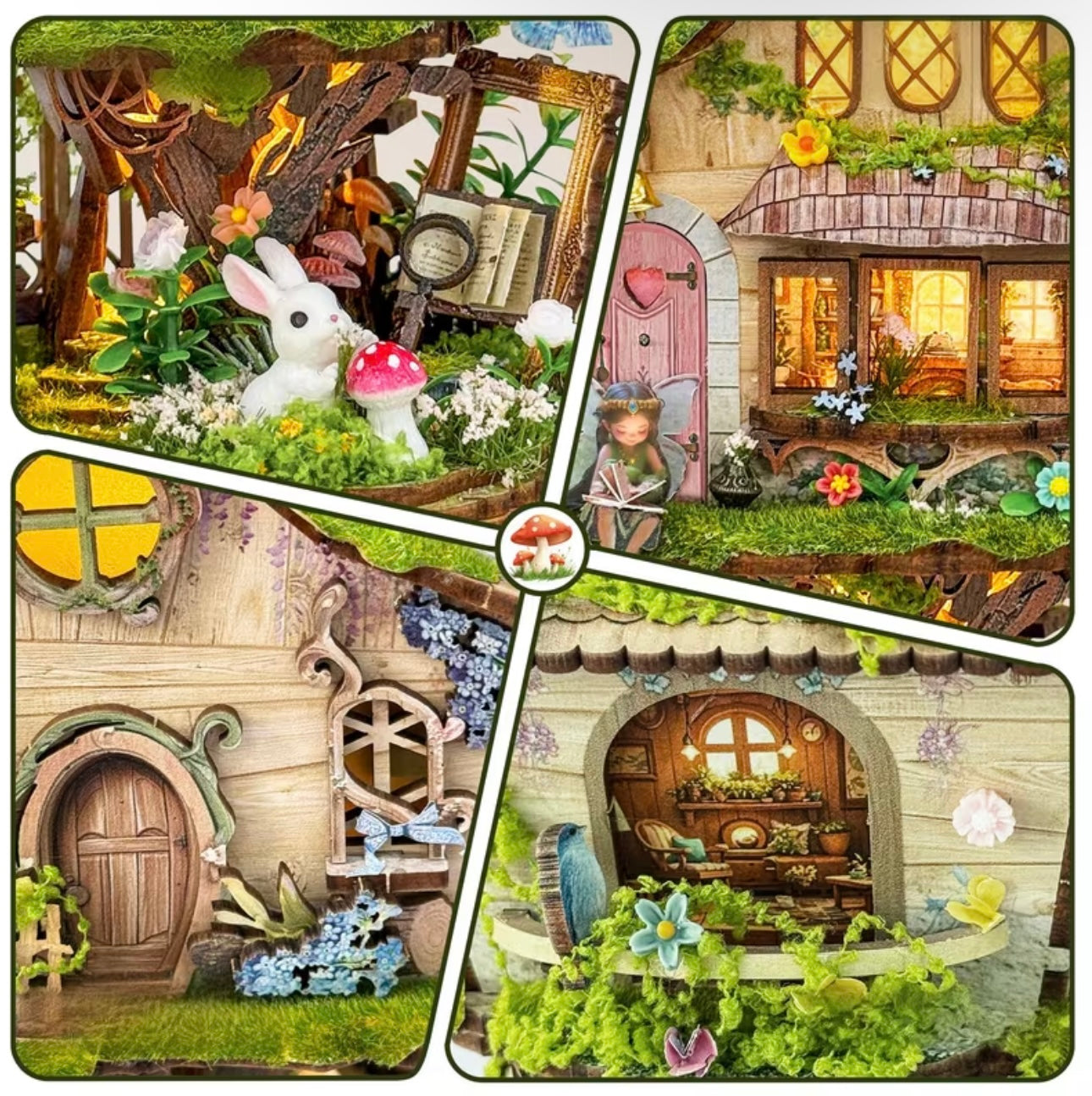 Maison Miniature - L'habitat des fées