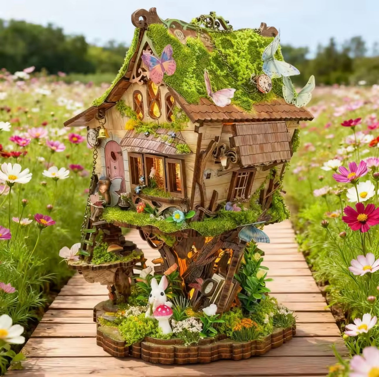 Maison Miniature - L'habitat des fées