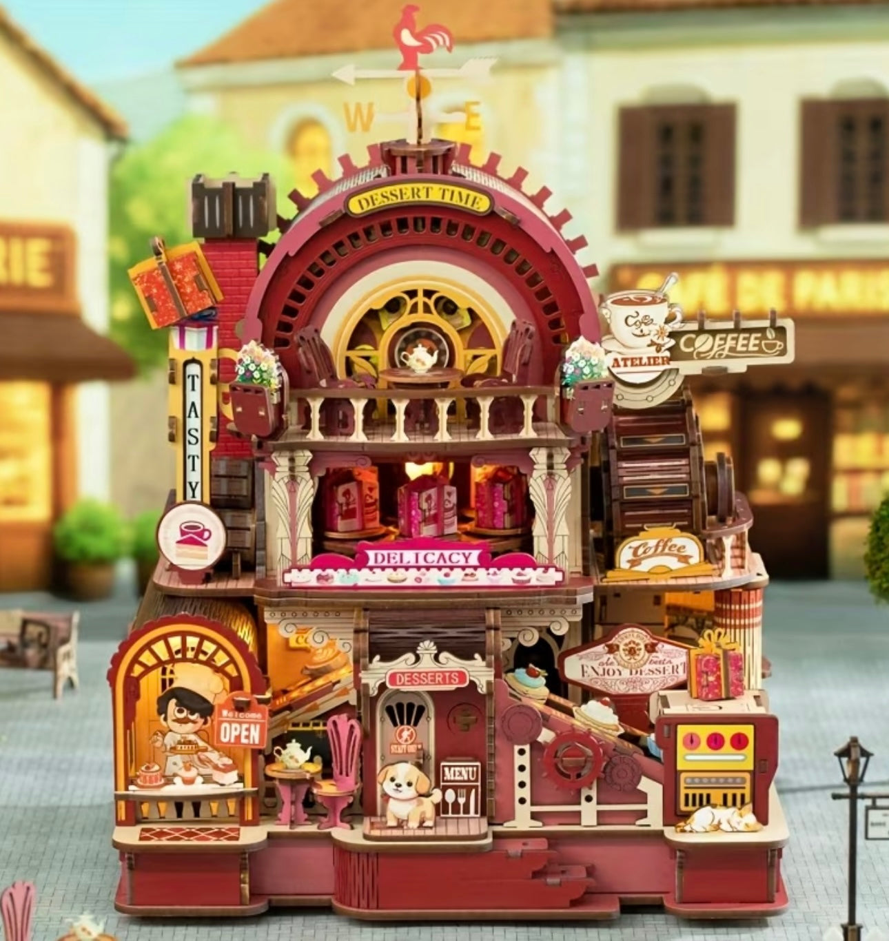 Maquette DIY mécanique - Dessert Time