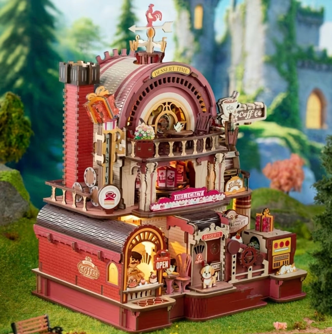 Maquette DIY mécanique - Dessert Time