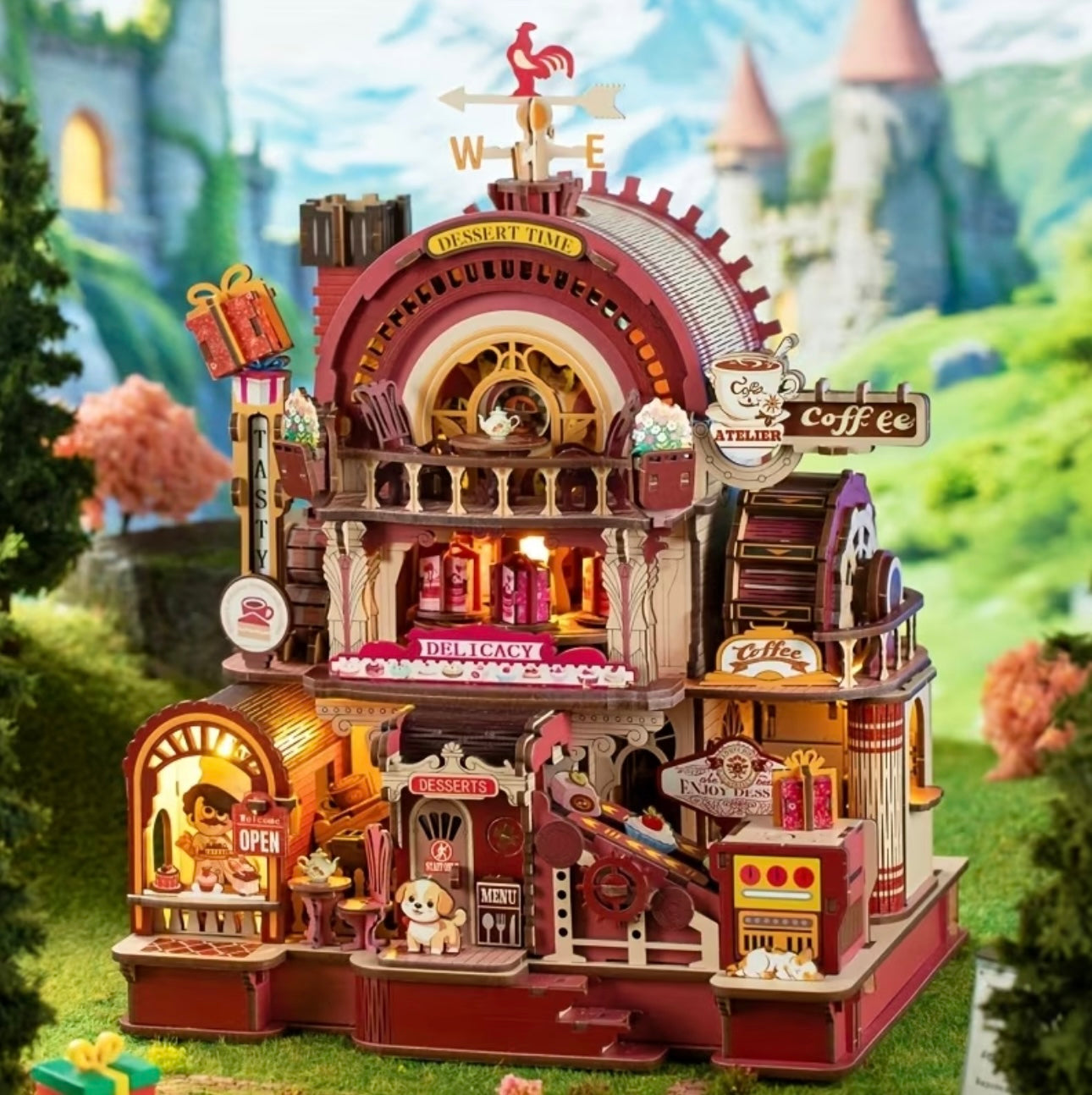 Maquette DIY mécanique - Dessert Time